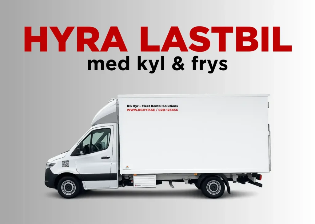 Hyra lastbil med kyl och frys