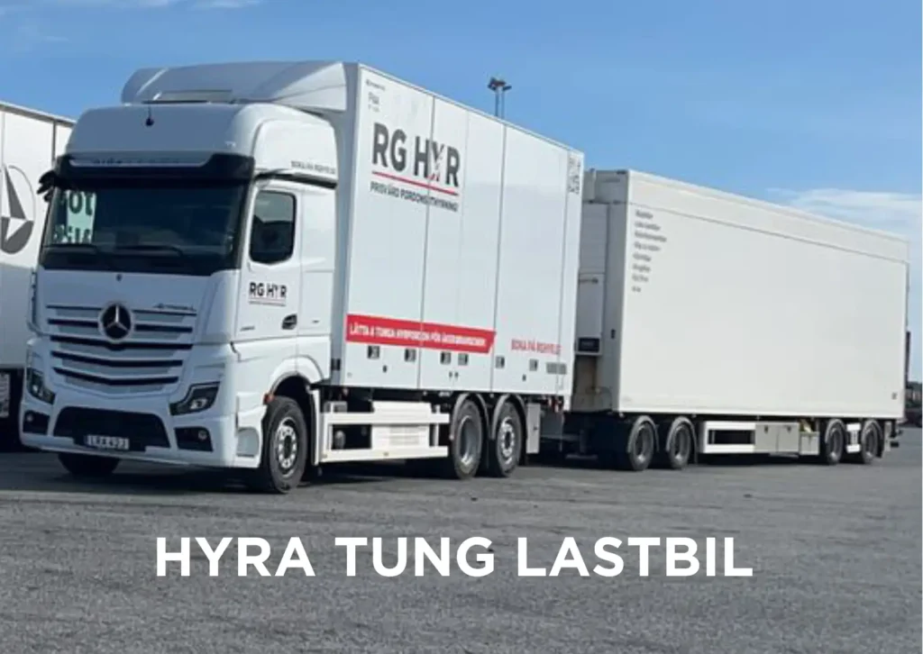 Hyra tung lastbil