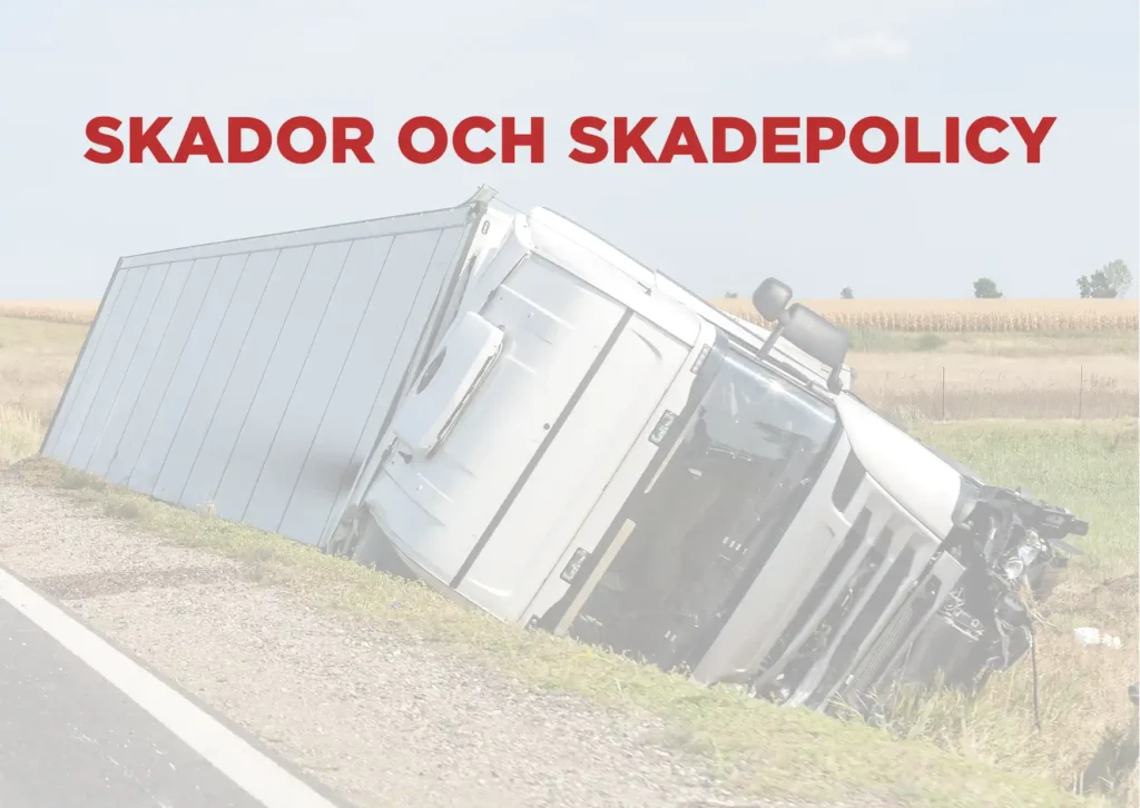 Skador och skadepolicy– trygghet när du hyr lastbil eller skåpbil