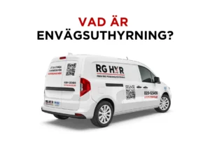 Vad är envägsuthyrning?