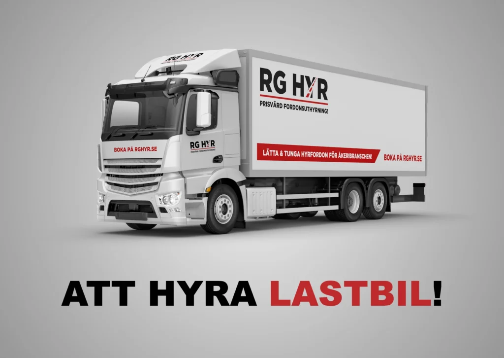 Att hyra lastbil – priser och möjligheter