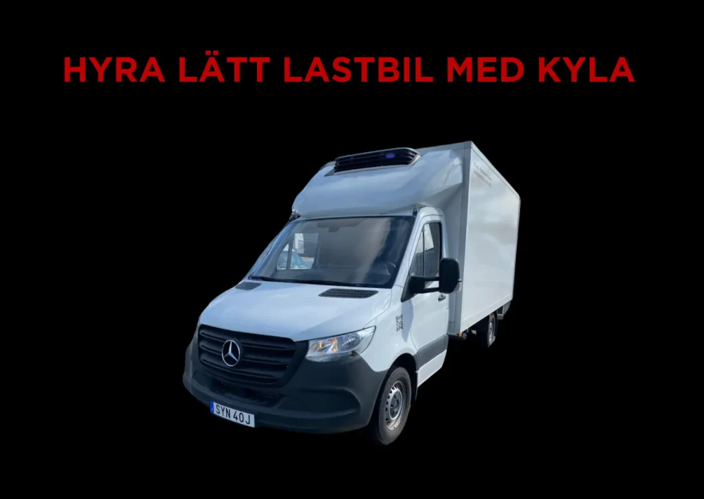 Hyra lätt lastbil med kyla